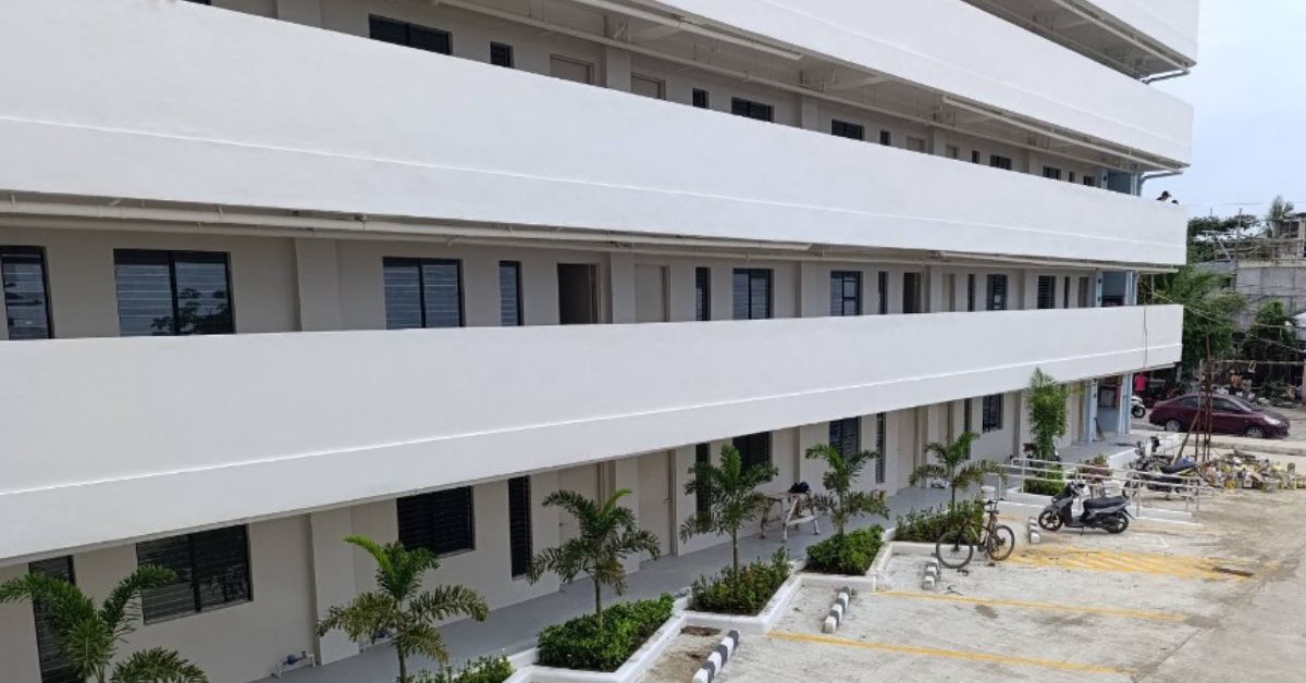 KaUSWAGAN Residences features two four-story buildings with 30-square-meter units, ample parking spaces and proximity to essential services.