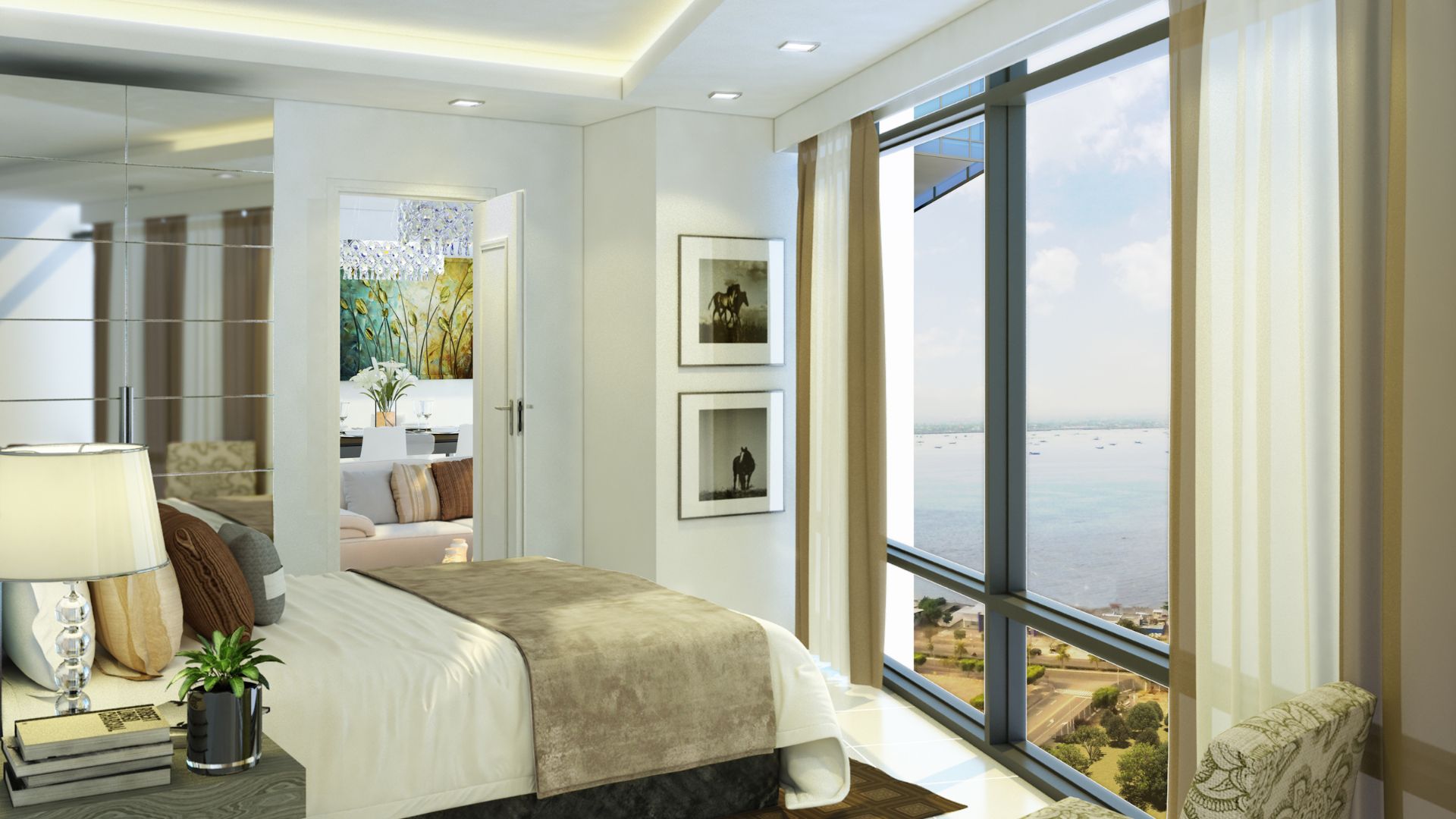 Balconies and windows at Shore 2 Residences maximize light and fresh air 