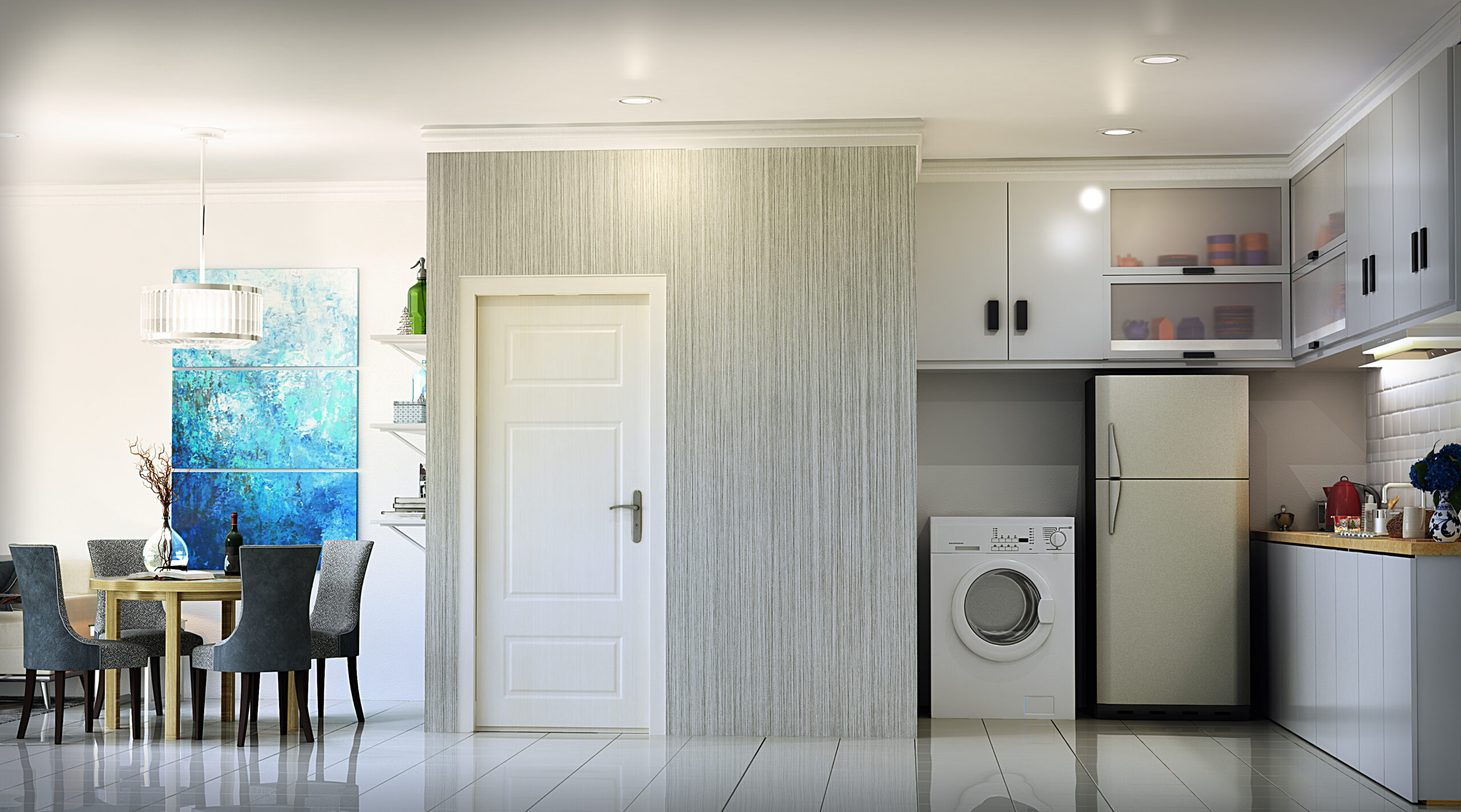 CHEERFUL HOMES_RENDER_201704 - 3BR Dressed Up Unit, Kitchen