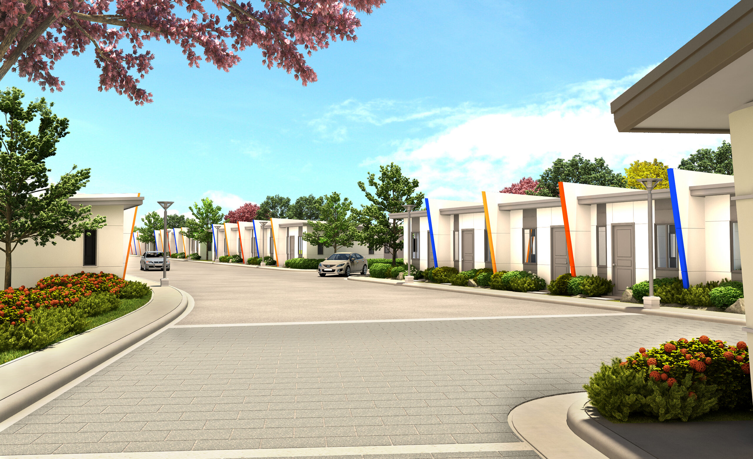 CHEERFUL HOMES_RENDER_20170425 - Guardhouse Entrance