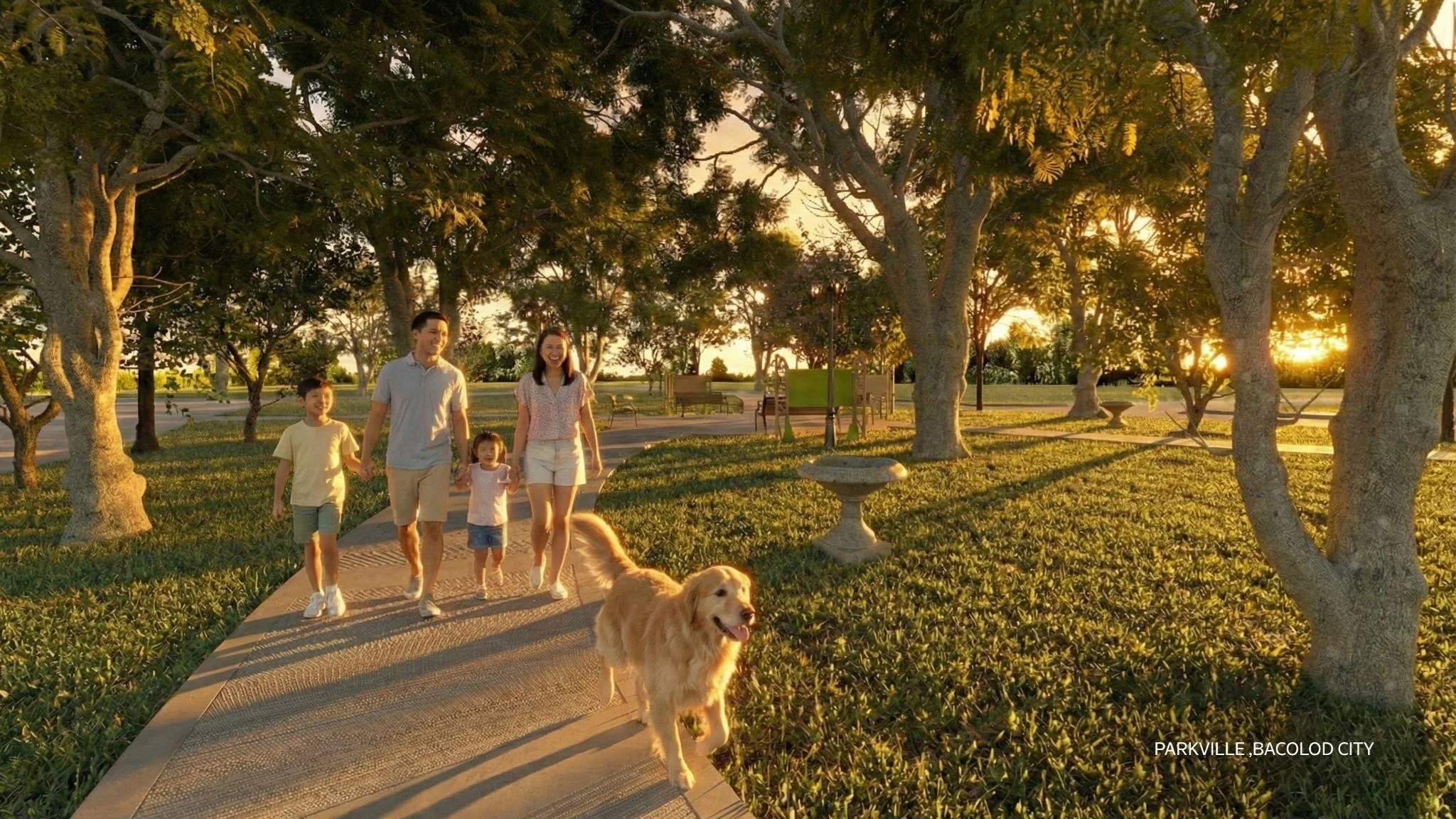 One of Parkville’s eight thoughtfully designed parks, offering residents generous green space for relaxation, play, and everyday outdoor moments.