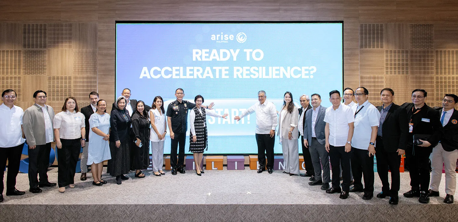 SM and ARISE PH with Partners Aim to Accelerate Resilience by 2030