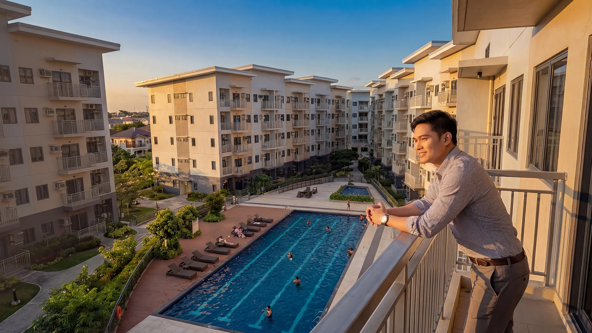 Open spaces and thoughtfully planned amenities at Hill Residences create room for movement, relaxation, and everyday moments within the community.