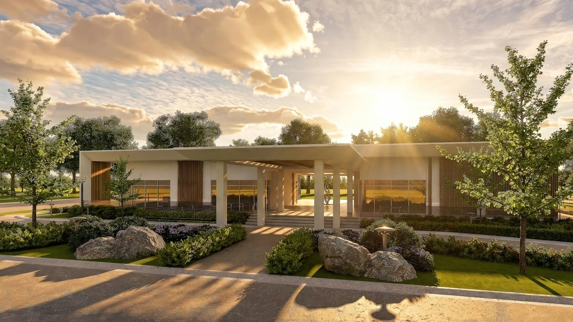 Modern clubhouse designed for everyday gatherings and moments.