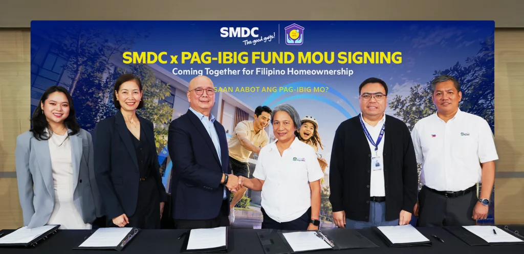 Saan Aabot ang Pag-IBIG Mo?  SMDC and Pag-IBIG Fund MOU Bring Homeownership Closer