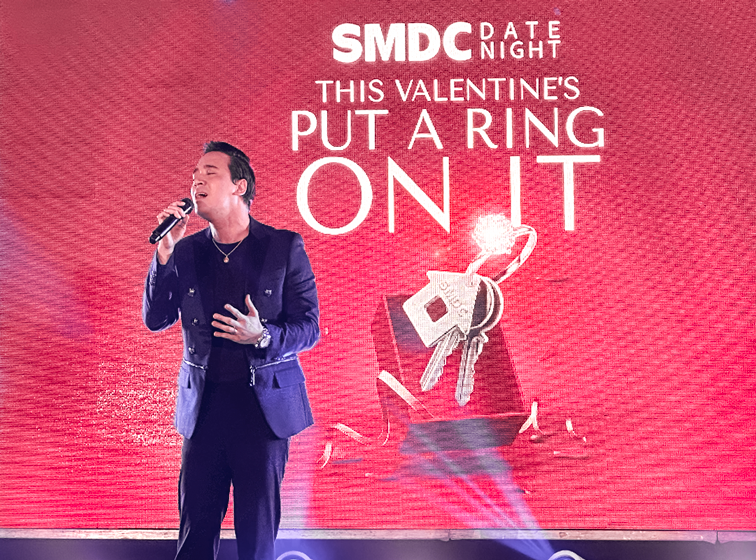 Put a ring on it: Homebuyers and investors troop to SMDC’s date night with Erik Santos