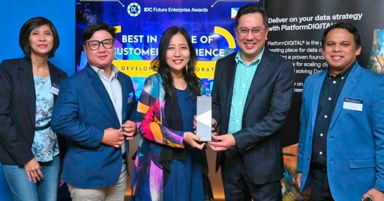 Future-Ready Excellence: SMDC wins big in IDC Future Enterprise Awards for Customer Experience Innovation