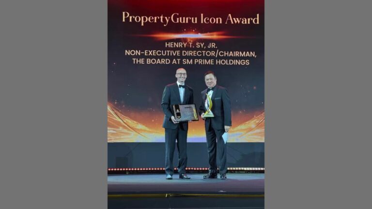 Henry T. Sy, Jr. Is Icon of The Year at PropertyGuru Awards