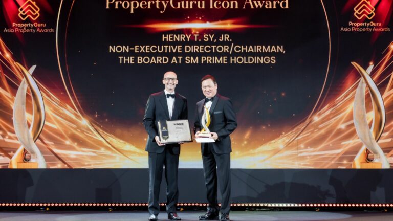 The Legacy of Big Boy: Henry T. Sy, Jr. honoured with the 2024 PropertyGuru Icon Award