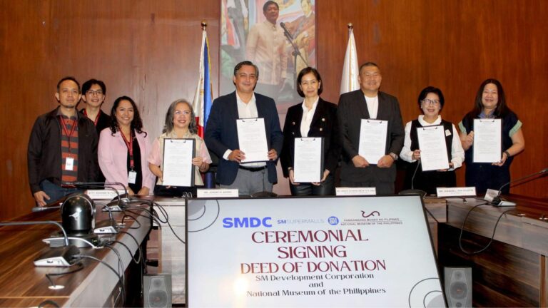 SMDC, SM Supermalls partner with the National Museum in landmark service donation