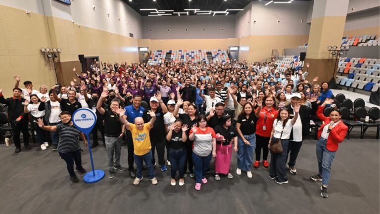 A united front for inclusion! SM Cares and DSAPI leaders, alongside key local government officials and disability advocates, celebrate the success of Happy Talk 2025, reaffirming their commitment to building a more inclusive society.